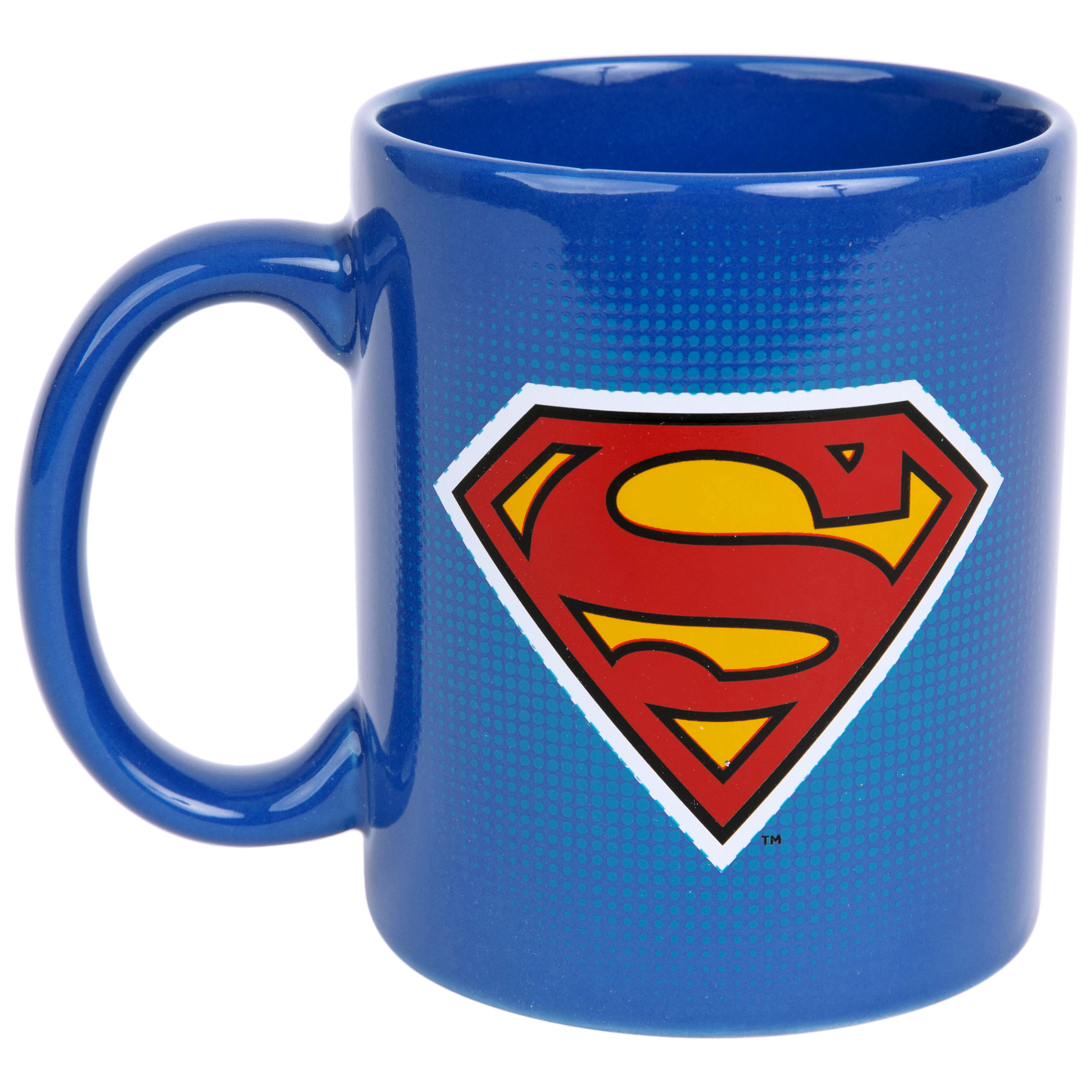 DC Comics Superman Chibi Character and Symbol 11oz Ceramic Mug
